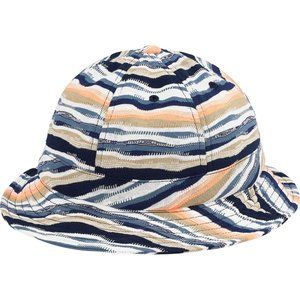 NWT Supreme Textured Stripe Bell Streetwear Unisex Utility Bucket Hat